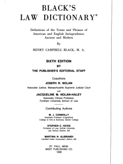 black`s law dictionary - High Court of Karnataka