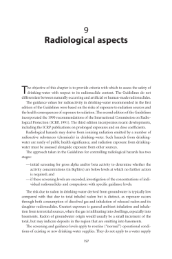 9 Radiological aspects - World Health Organization