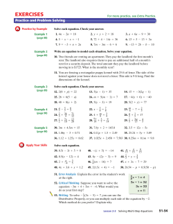 EXERCISES