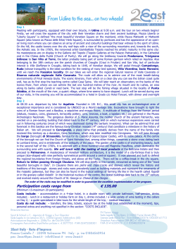 2 days bike tour in FriuliMicrosoft Word - 2 days bike tour in