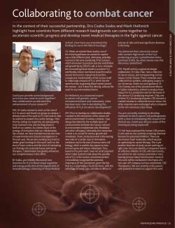 hydrogen sulphide, a tumour cell survival factor and future