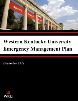 Emergency Management Plan