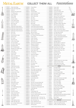 Sale Sheet - Collect Them All - Updated