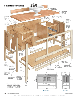 Build Your Own Bathroom Vanity