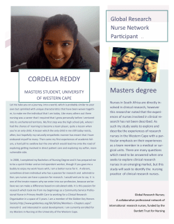 cordelia reddy - Global Research Nurses