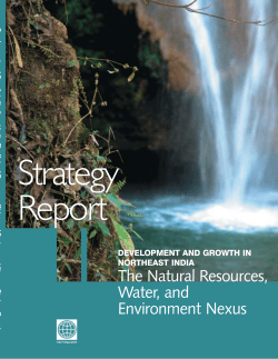 Development and Growth in Northeast India