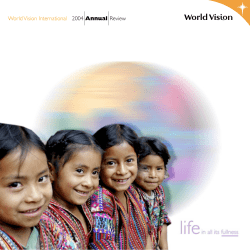 Publication - World Vision International
