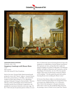 Imaginary Landscape with Roman Ruins