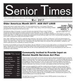 May 2017 - County of El Dorado