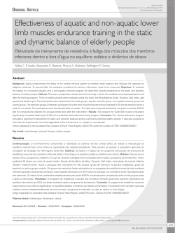 Effectiveness of aquatic and non