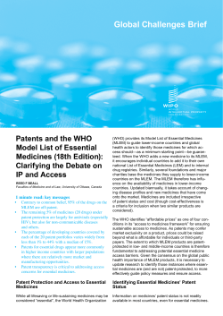Global Challenges Brief
