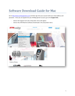 Software Guide for Mac