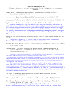 Sample Annotated Bibliography