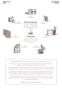 menu cheeses - Poncelet Cheese Bar