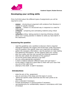 Nurses and Miwives handbook - Developing your writing skills