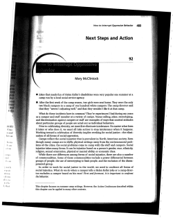 Next Steps and Action