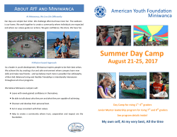 Summer Day Camp - American Youth Foundation
