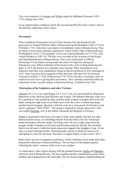 Proposed Sculpture acquisition