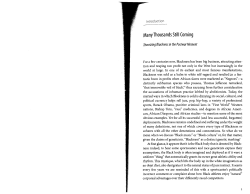 Introduction - planetarities