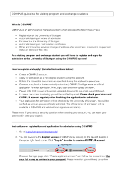 Campus Guideline Program pdf