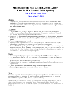 missouri soil and water association