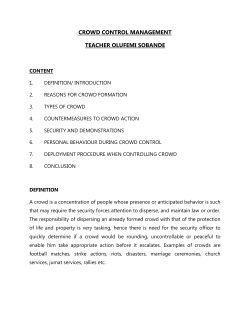 crowd control management teacher olufemi sobande