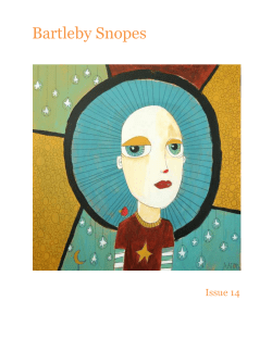 Bartleby Snopes Issue 14