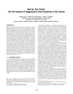 Not for the Timid: On the Impact of Aggressive Over