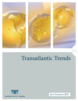 Transatlantic Trends - Funda&ccedil;&atilde;o Luso