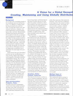 A Vision for a Global Geospatial Information Network (GGIN)