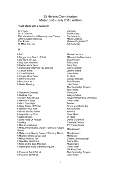 St Helens Crematorium