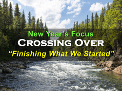 Crossing Over - Journey Community Church