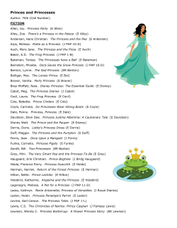Princes and Princesses