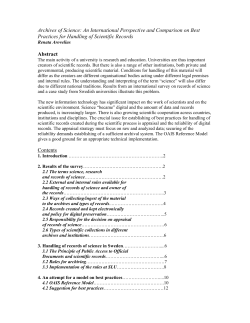 Archives of Science - University of Illinois Archives