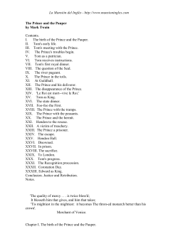 La Mansi&oacute;n del Ingl&eacute;s - http://www.mansioningles.com The Prince