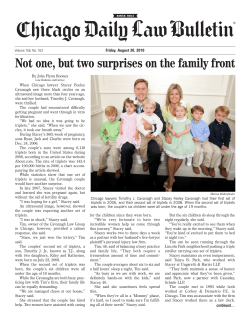 LB reprint - Cavanagh Law Group