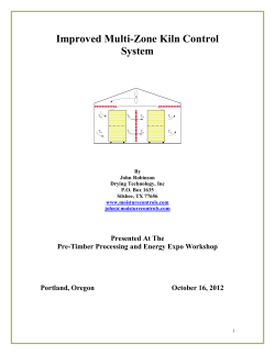 Improved Multi-Zone Kiln Control System