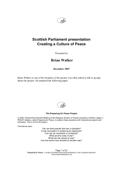 Brian`s Walker`s paper