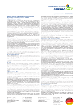 Terms and Conditions