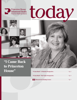 PDF - Princeton HealthCare System