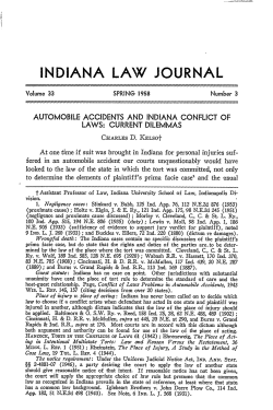 INDIANA LAW JOURNAL