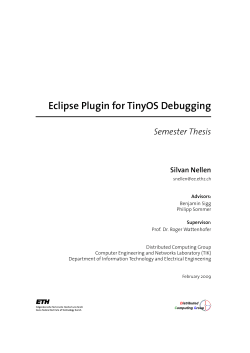 Eclipse Debug Plugin for TinyOS