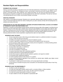ORL Policies and Procedures