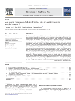 Are specific nonannular cholesterol binding sites present in