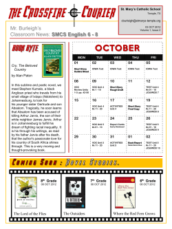 october - St. Mary`s Catholic School | Temple, TX