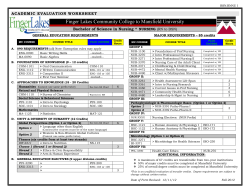 Admissions - Mansfield University