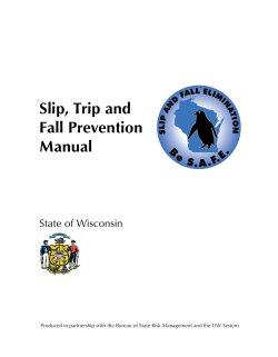 Slip, Trip and Fall Prevention Manual