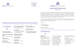 August 2015 - Trinity Episcopal Cathedral