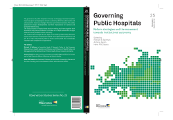 Governing public hospital - WHO/Europe