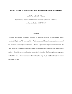 Surface location of alkaline-earth atom impurities on helium